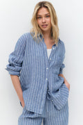linen shirt - Lt linen beige