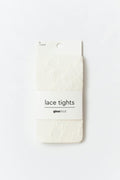 lace tights - Blanc cassé