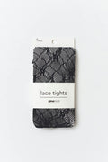 lace tights - Noir