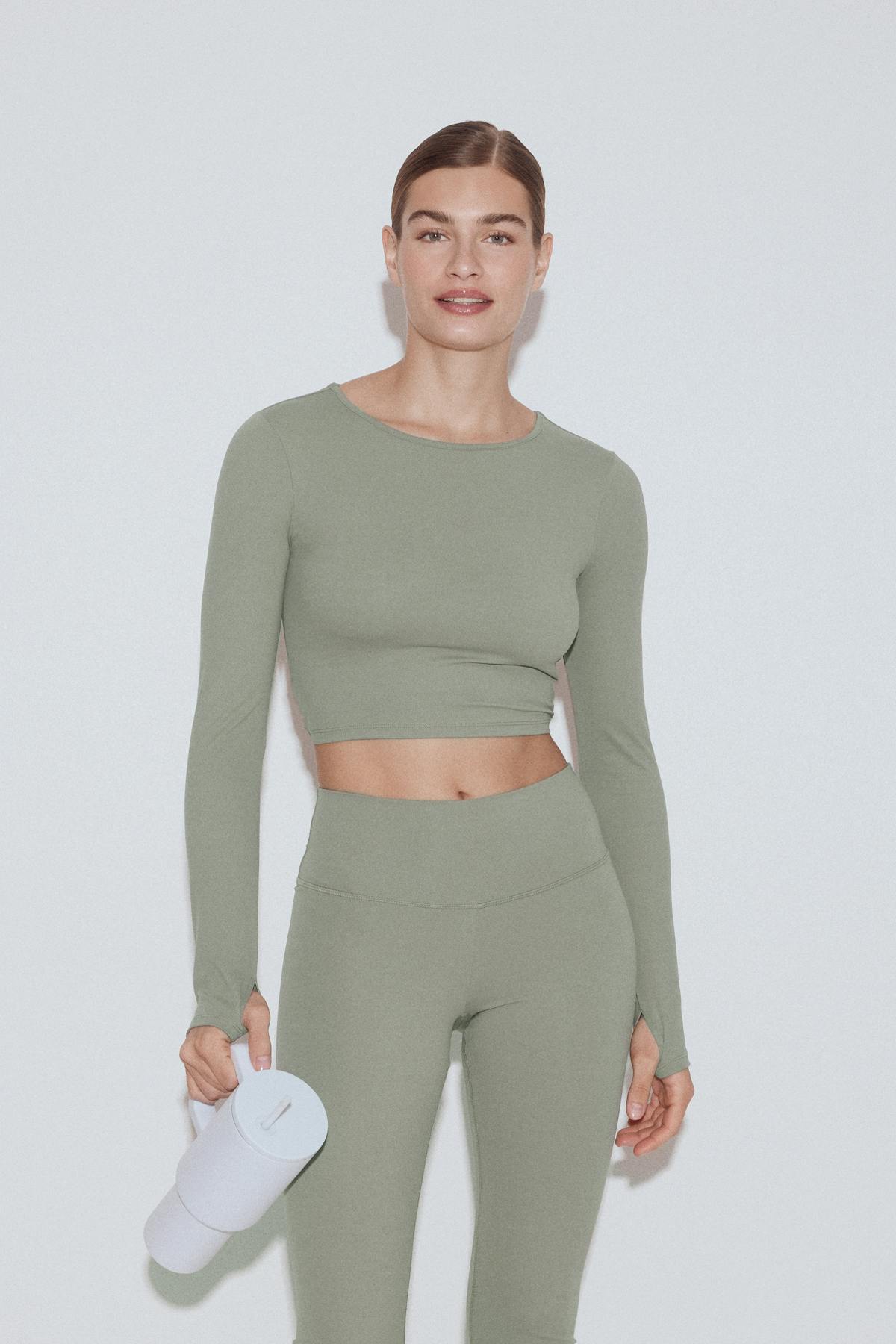 Yoga twist top - Crème