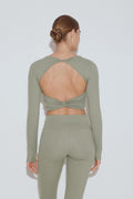 Yoga twist top - Vert