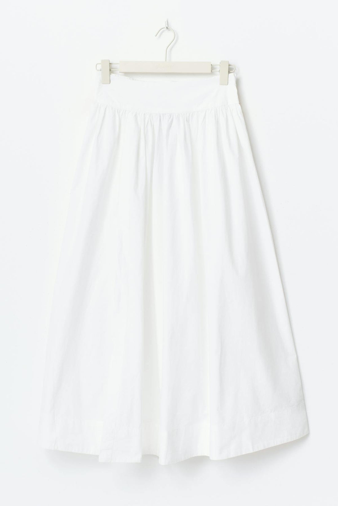 Poplin skirt - Blanc