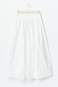 Poplin skirt - Blanc