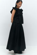 Poplin skirt - Blanc