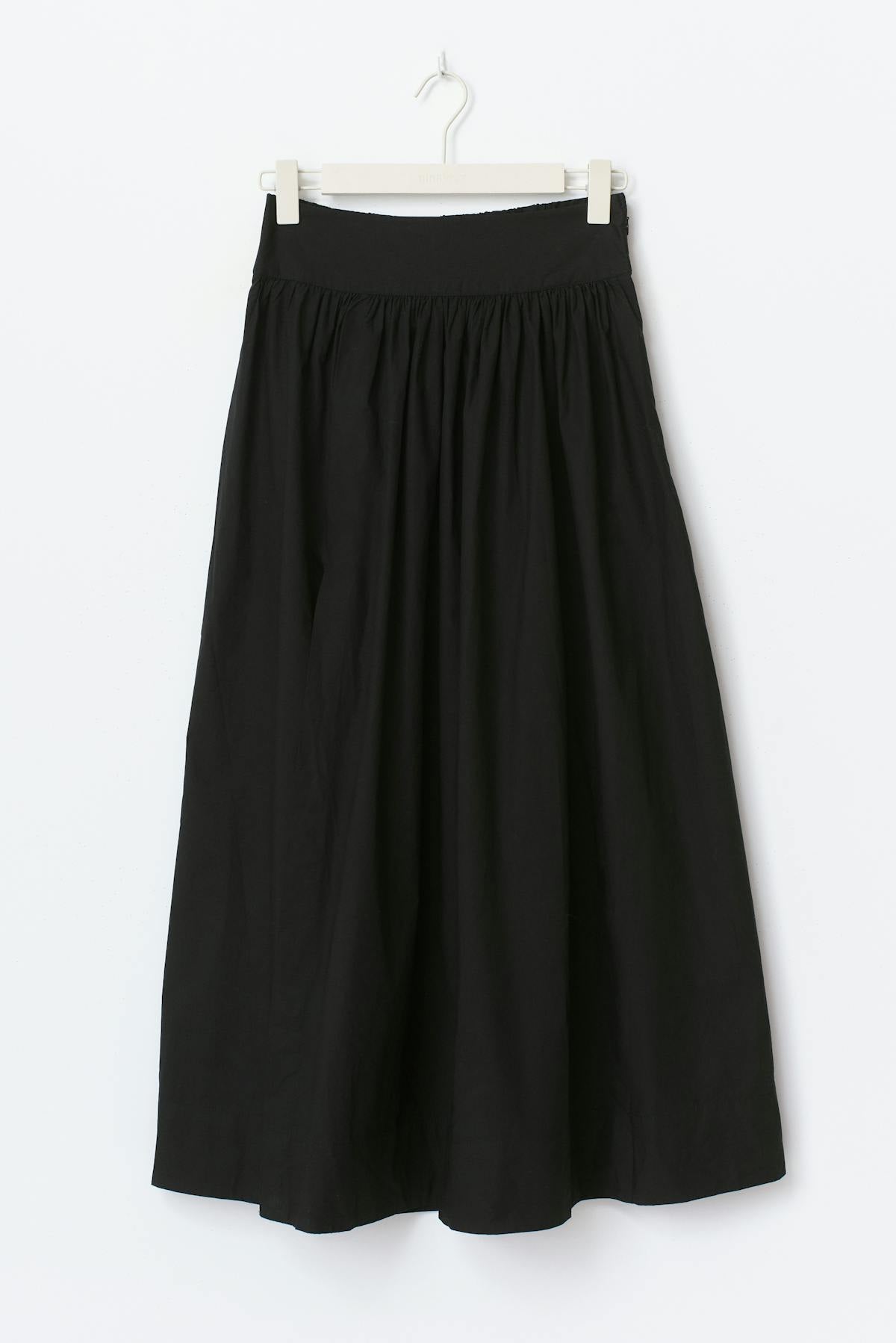 Poplin skirt - Blanc