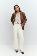 Front pocket flare jeans - Mid blue