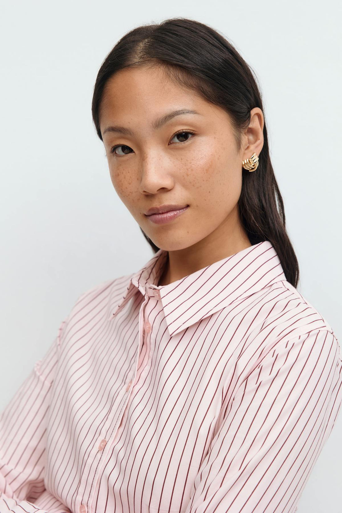 Knot earrings - Doré