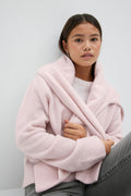 y knitted sweater - Rose