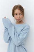 y knitted sweater - Grey melange