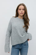 y knitted sweater - Bleu marine
