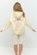 Oversized print hoodie - Sycamore