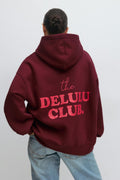 Oversized print hoodie - Greymel/little life