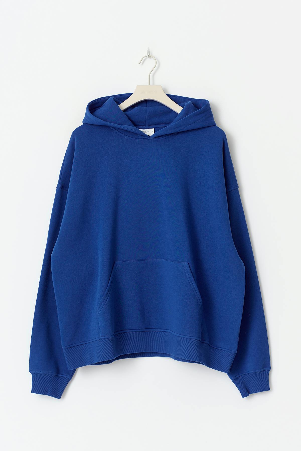 Oversized print hoodie - Falcon/coffee