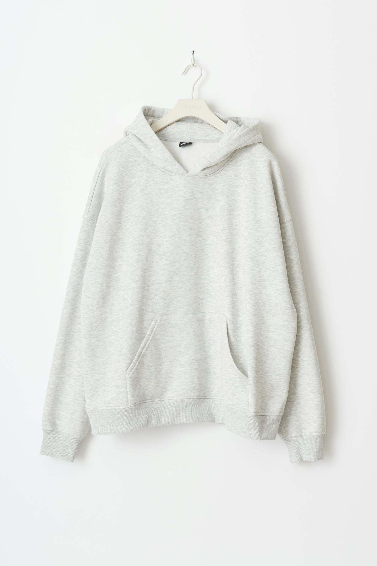 Oversized print hoodie - Coffee