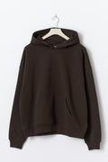 Oversized print hoodie - Offblack/lamour
