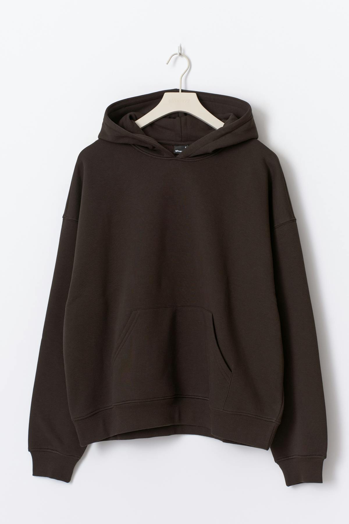 Oversized print hoodie - Offblack/lamour