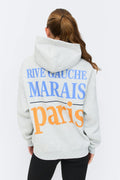 Oversized print hoodie - Mole/adore you