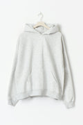 Oversized print hoodie - Falcon/coffee