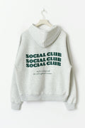 Oversized print hoodie - Lemon/sun