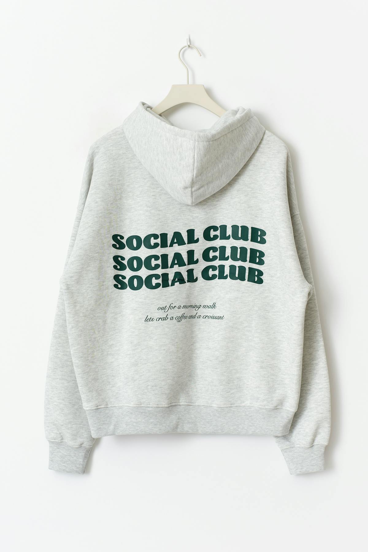 Oversized print hoodie - Lemon/sun