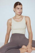 Yoga twist singlet - Gris anthracite