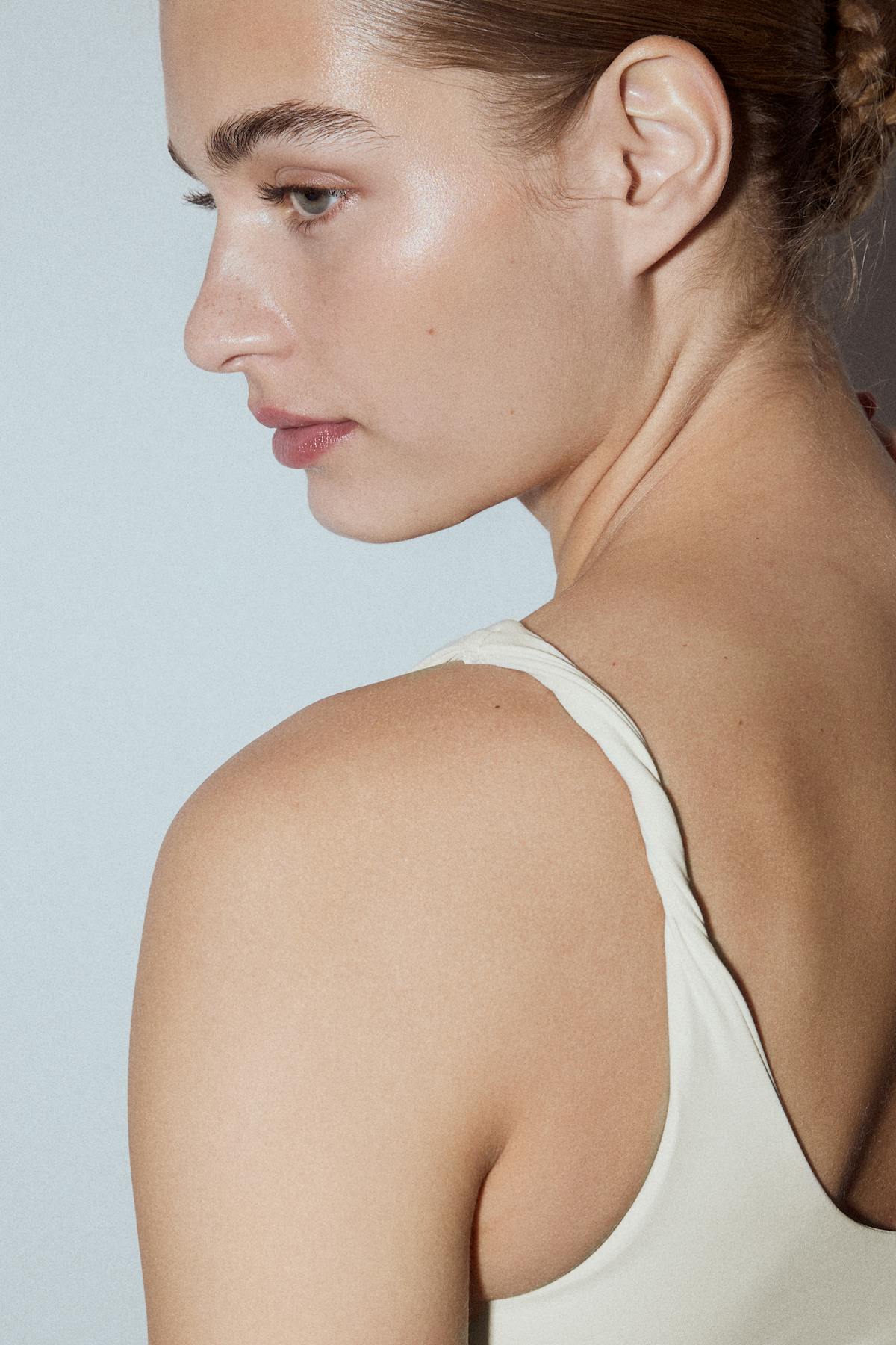Yoga twist singlet - Crème