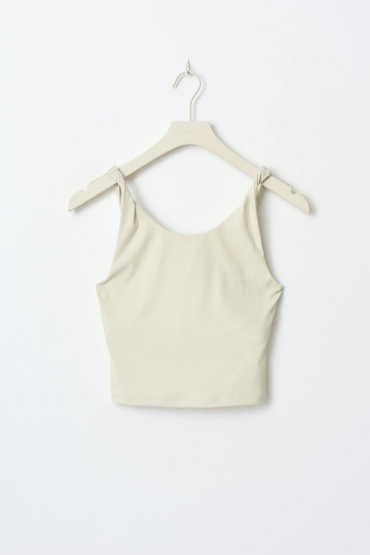 Yoga twist singlet - Crème