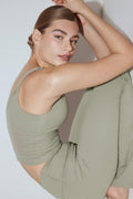 Yoga twist singlet - Vert