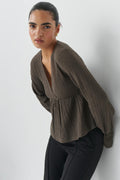 Textured top - Turtledove