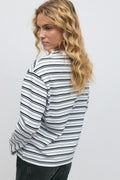 Basic long sleeve tee - Blanc