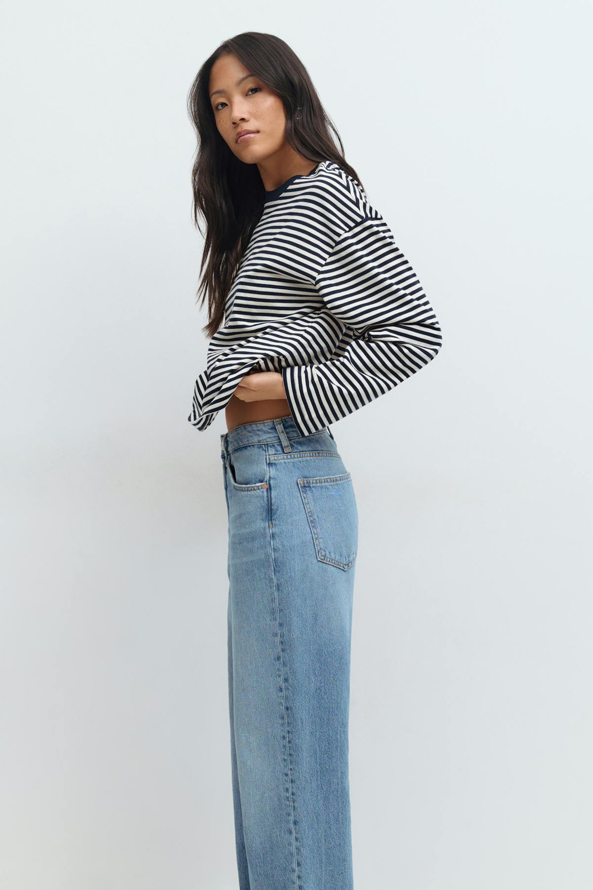 Basic long sleeve tee - Stripe