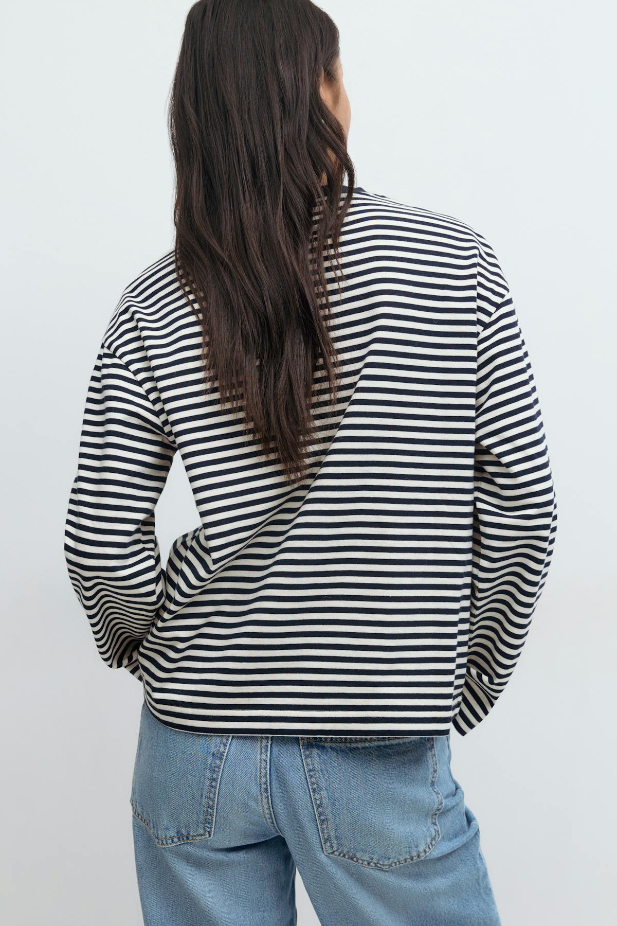 Basic long sleeve tee - Stripe