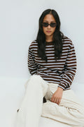 Basic long sleeve tee - Blanc