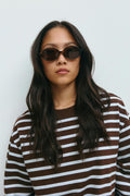 Basic long sleeve tee - Blanc