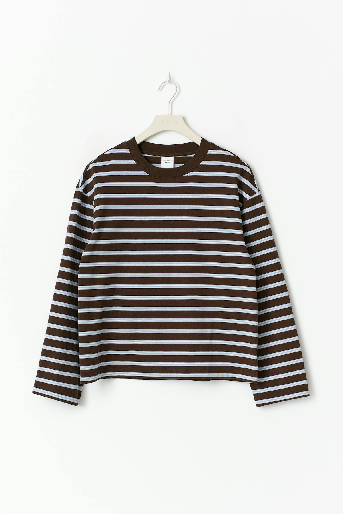 Basic long sleeve tee - Blanc