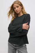 Basic long sleeve tee - Noir