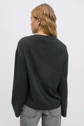 Basic long sleeve tee - Noir