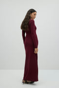 Soft touch maxi dress - Noir