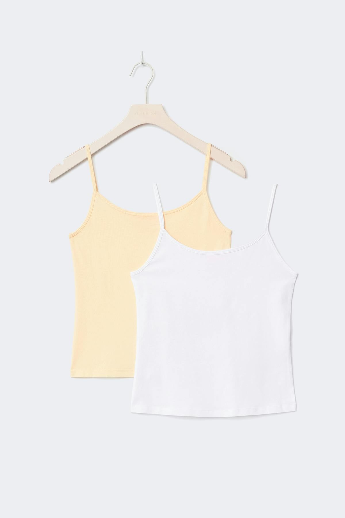 2 pack y basic singlet - Navy/white