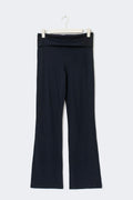 y low yoga leggings tall - Lt grey melange