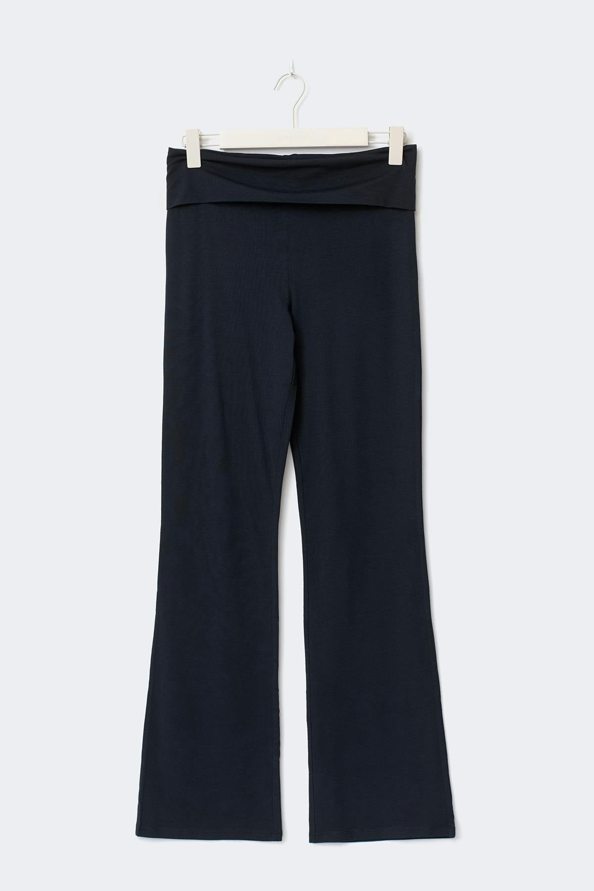 y low yoga leggings tall - Lt grey melange