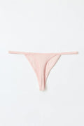 3-pack cotton thong - White/multi