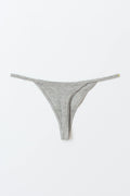 3-pack cotton thong - White/multi