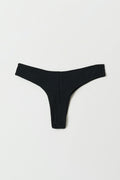 3-pack cotton thong - Noir
