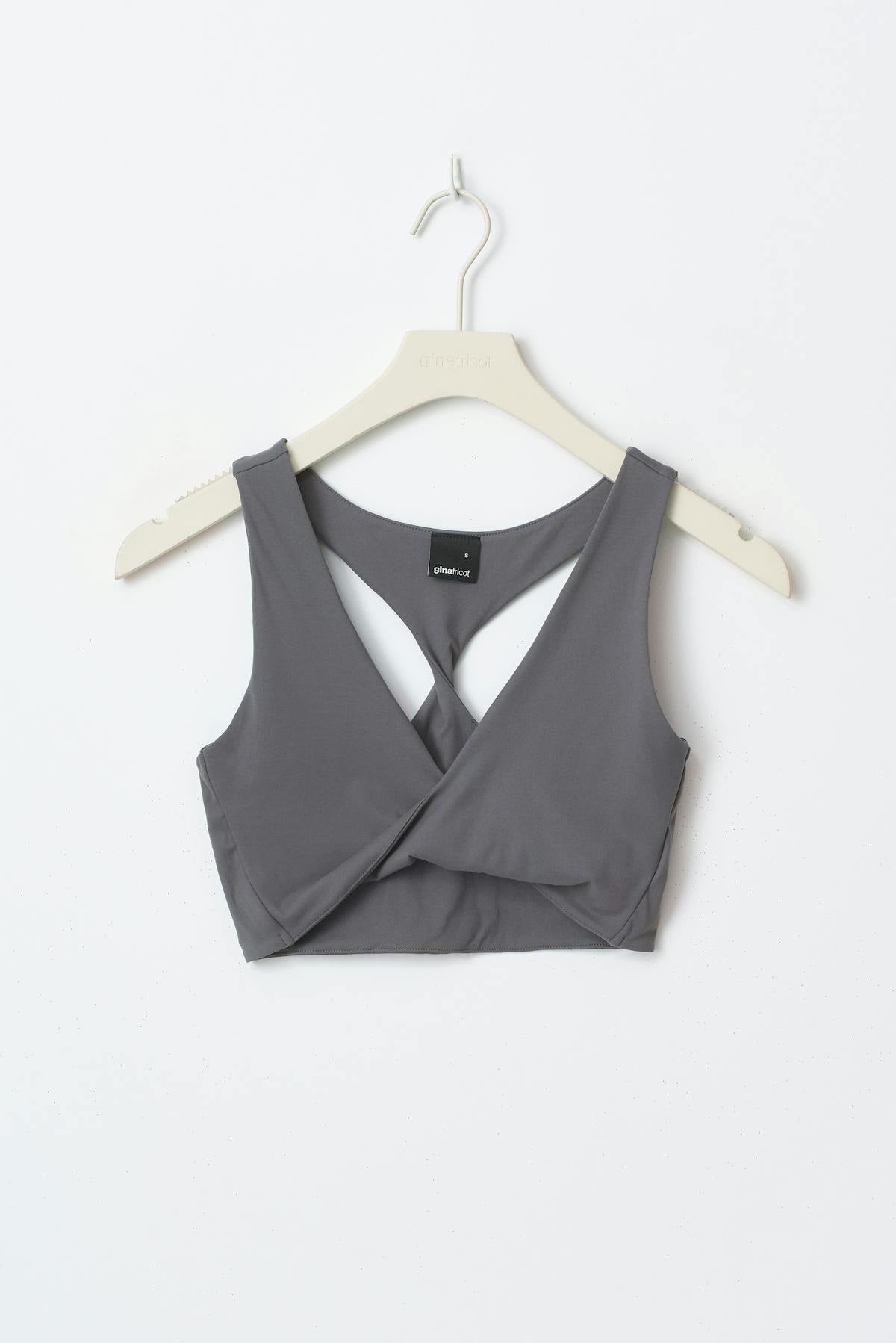 Yoga twist top - Gris anthracite