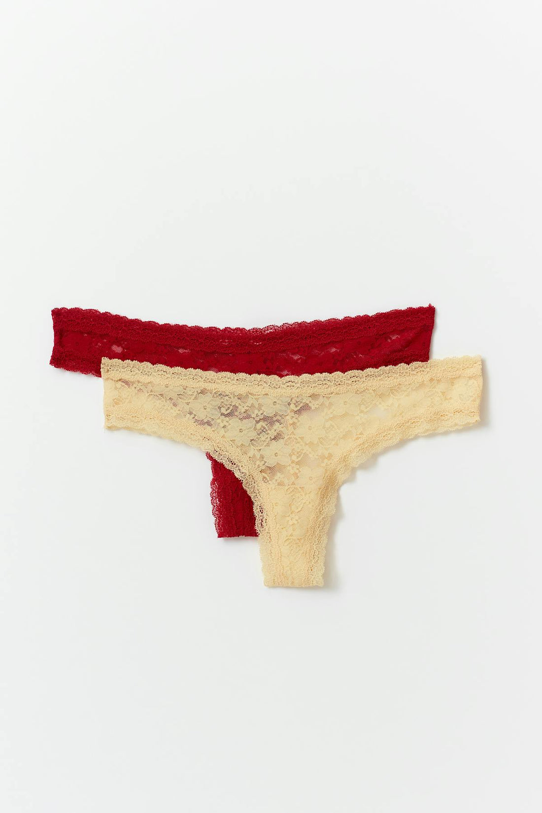 2-pack lace brazilian - Reed yellow