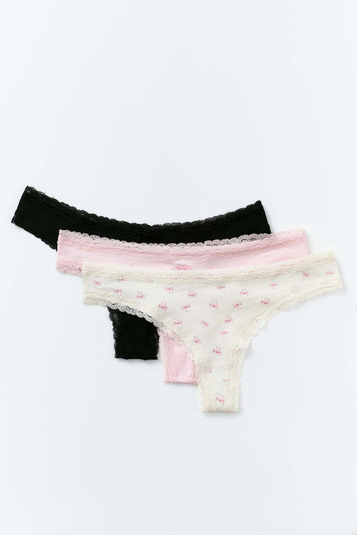 3-pack brazilian - Multi flower
