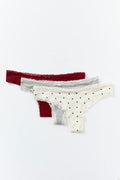 3-pack brazilian - Multi pastel