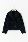 Peacoat felt jacket - Sky captain