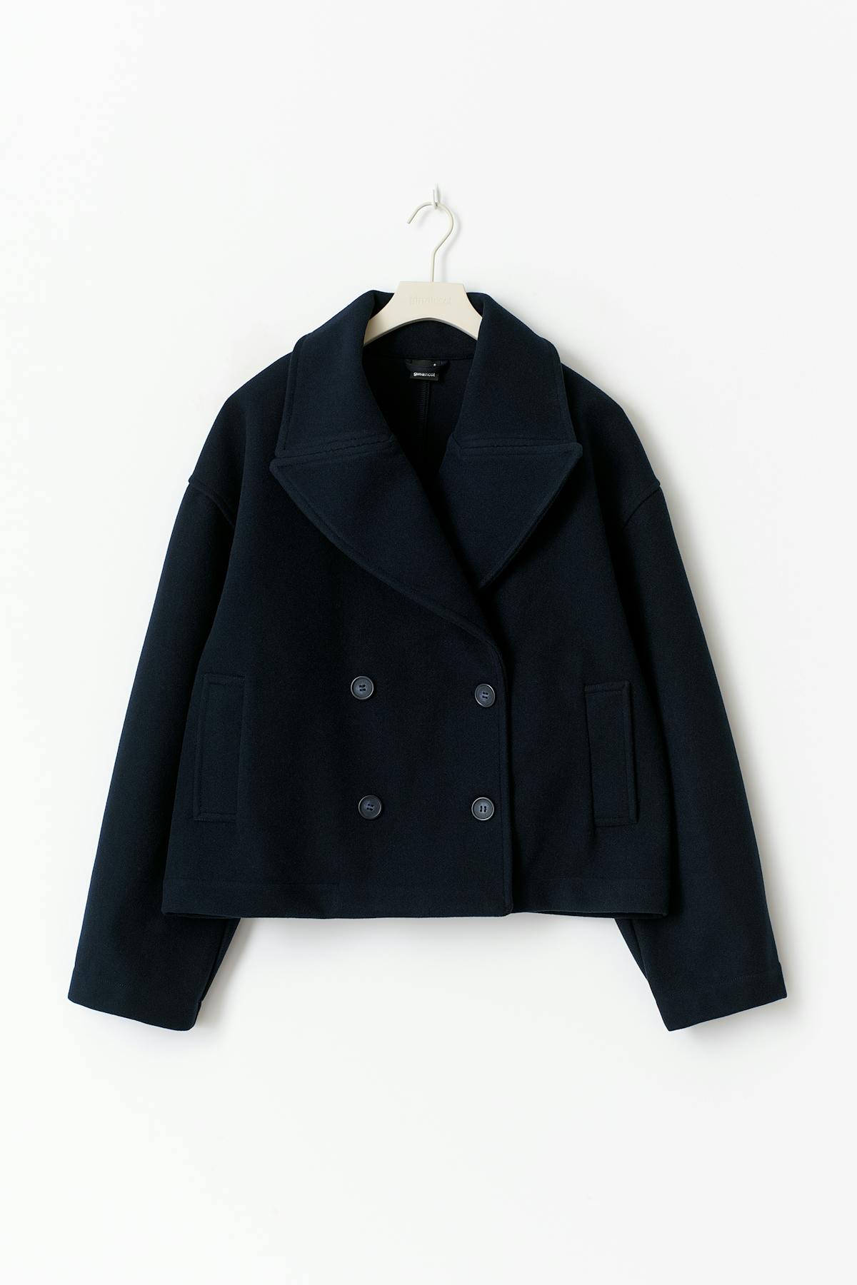 Peacoat felt jacket - Sky captain